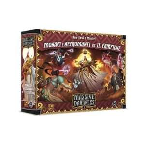 Massive Darkness 2 Espansione Monaci E Necromanti Vs Il Campione Gioco Da Tavolo Cmon