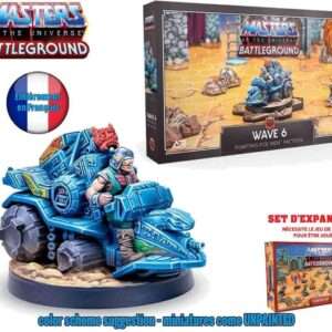 Masters Of The Universe: Battleground Fighting Foe Men Francese Gioco Da Tavolo Archon Games