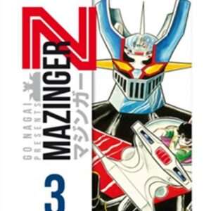 Mazinger Z Numero 3 (bianco) Jpop