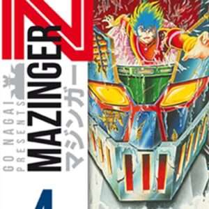 Mazinger Z numero 4 (bianco) Jpop