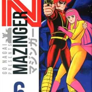 Mazinger Z numero 6 (bianco) Jpop