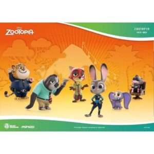 MEA ZOOTOPIA ESPOSITORE (6) Mini Figura Beast Kingdom