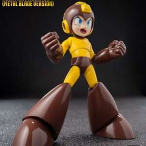 Mega Man Mdlx Action Figura Mega Man / Rockman (metal Blade Version) 10 Cm Threezero