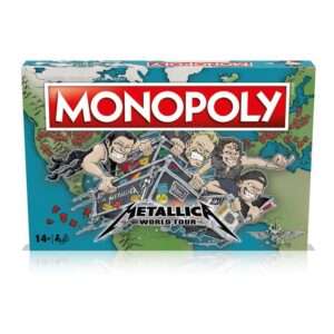 Metallica Monopoly Metallica World Tour Winning Moves