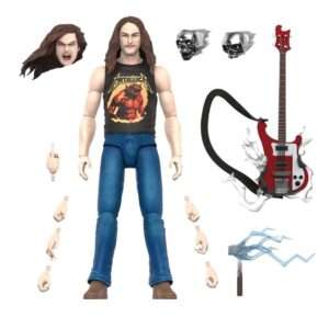 Metallica Ultimates Action Figura Wave 2 Cliff Burton 18 Cm Super7