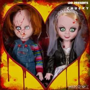 Mezco Toys Ldd Presents Chucky E Tiffany Box Set Action Figure