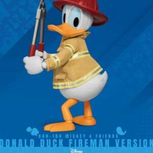 Mickey & Friends Dynamic 8ction Heroes Action Figura 1/9 Donald Duck Fireman Ver. 24 Cm Beast Kingdom Toys