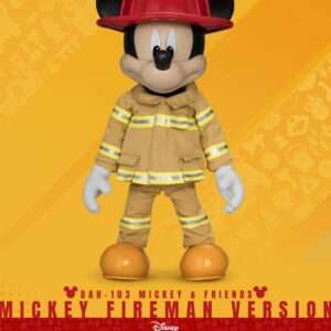 Mickey & Friends Dynamic 8ction Heroes Action Figura 1/9 Mickey Fireman Ver. 24 Cm Beast Kingdom Toys