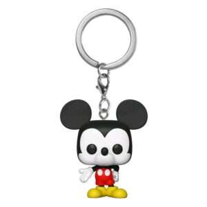 Mickey Mouse Portachiavi Funko POP Vinile Figura Topolino 90th Anniversario 4cm