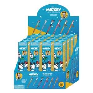 Micky E Friends 3d Head Topper Spinning Pen Con Figura Int.