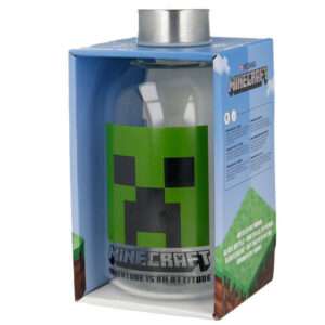 Minecraft Bottiglia Di Vetro 620ml Stor