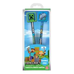 Minecraft Pencil Con Topper 2-pack Pyramid International