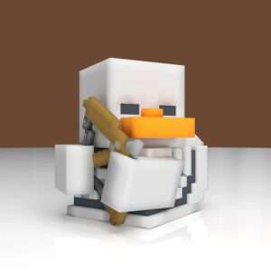 Minecraft Tubbz Pvc Figura Skeleton 1st Edition 10 Cm Numskull