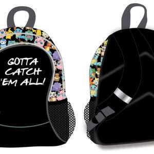 MINI ZAINO POKEMON GOTTA CATCH 'EM ALL POKEBALL POKEMON - ACCESSORI