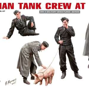 MINIART MIN35198 GERMAN TANK CREW AT REST KIT 1:35 Modellino
