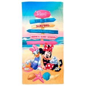 Minnie Mouse e Paperina Telo Mare Cotone 70 x 140 cm Disney