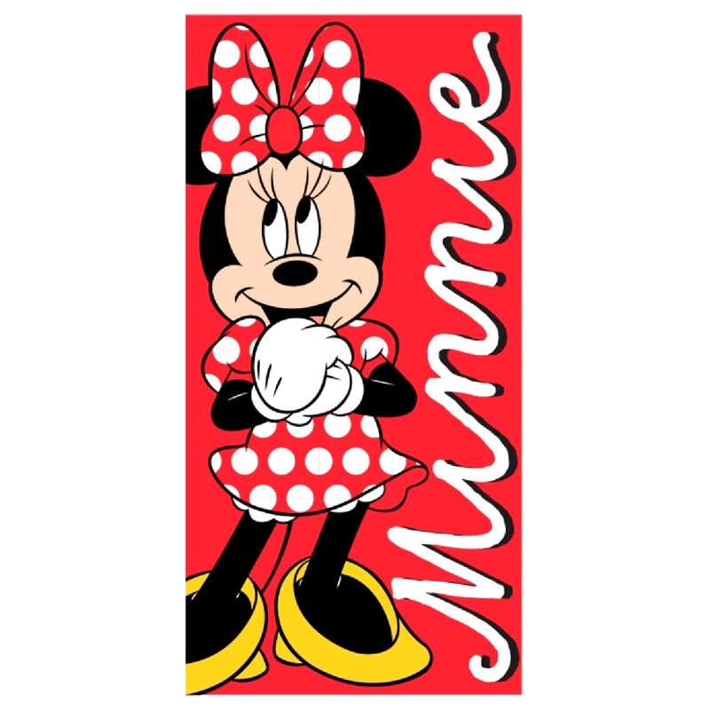 Minnie Mouse Telo Mare Cotone70 x 140 cm Disney