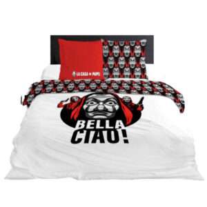 Money Heist Cotone Copripiumino Letto 135cm