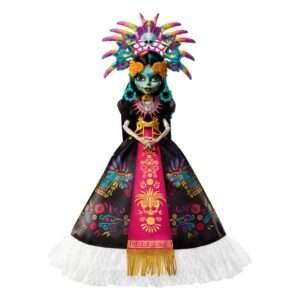 Monster High Skullector Bambola Skelita Calaveras Día De Muertos Edition 32 Cm Mattel