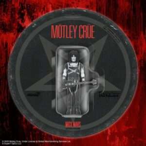 Motley Crue React Mick Mars Shout Bw Af Action Figura Super 7