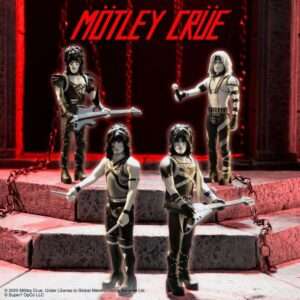 Motley Crue React Nikki Sixx Shout Bw Af Action Figura Super 7