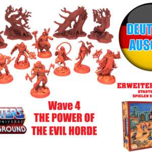 MOTU-BATTLEG.W4:POWER OF EVIL HORDE GER GIOCO DA TAVOLO Archon Studio