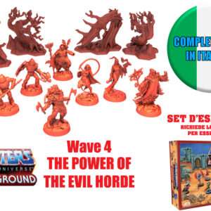 MOTU-BATTLEG.W4:POWER OF EVIL HORDE ITA GIOCO DA TAVOLO Archon Studio