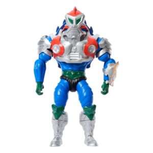 Motu X Tmnt: Turtles Of Grayskull Action Figura Mekaneck 14 Cm Mattel