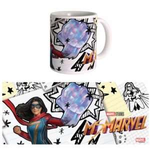 Ms Marvel Doodles Tazza Tazza Semic