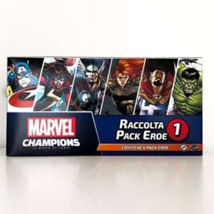 MVC LCG Marvel Champions Raccolta Pack Eroe 1 Italiano Espansione Gioco da Tavolo