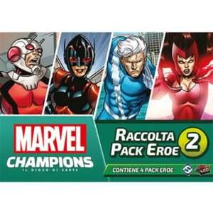MVC LCG Marvel Champions Raccolta Pack Eroe 2 Italiano Espansione Gioco da Tavolo
