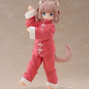 My Cat Is A Kawaii Girl Palette Dress-up Collection Statua Kinako Nyang Fu Ver. 15 Cm Golden Head