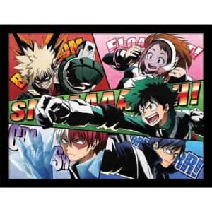 My Hero Academia Da Collezioneprint (framed Printed Art Pyramid International