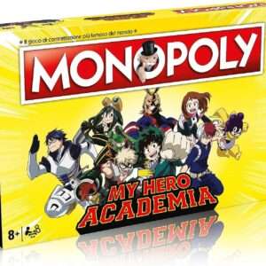 My Hero Academia Monopoly Giochi Da Tavolo Edizione Italiana Winning Moves