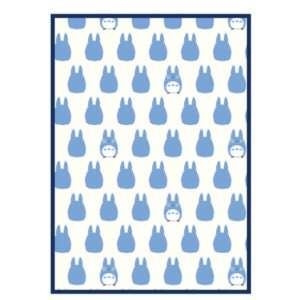 My Neighbor Totoro Fluffy Blanket Totoro Silhouette 100 X 140 Cm Marushin