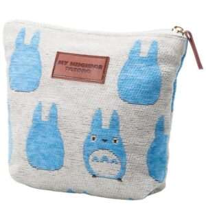 My Neighbor Totoro Pouch Totoro Silhouette Blue Marushin