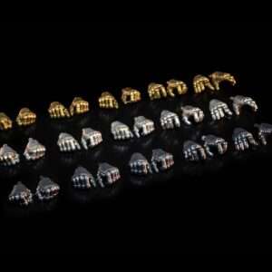 Mythic Legions: Necronominus Action Figura Accessory Knights Of Earthyron Hands Pack Four Horsemen Toy Design