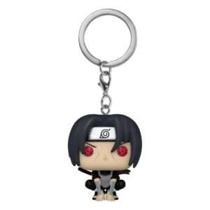 Naruto Pocket Pop! Portachiavi in Vinile Itachi Uchiha (Moonlit) 4 Cm Funko