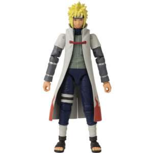 Naruto Shippuden Anime Heroes Namikaze Minato Figura 15cm Bandai