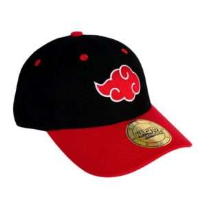 Naruto Shippuden - Cappellino - Nero & Rosso - Akatsuki