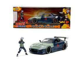 Naruto Shippuden Diecast Model 1/24 1993 Mazda RX-7 Kakashi Jada Toys
