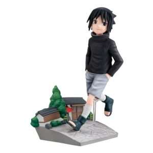 Naruto Shippuden G.e.m. Series Pvc Statua Sasuke Uchiha Go! 14 Cm (with Regalo) Megahouse