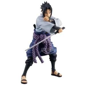 Naruto Shippuden Grandista Uchiha Sasuke Figura 24cm Banpresto