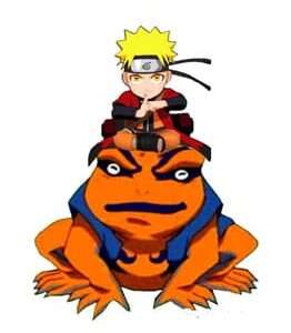 Naruto Shippuden Light Naruto E Gamakishi 20 Cm Teknofun