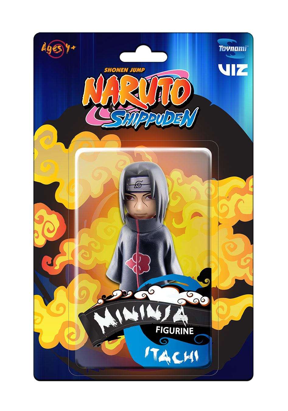 Naruto Shippuden Mininja Mini Figura Itachi 8 Cm Toynami