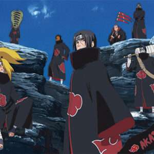 Naruto Shippuden Poster Akatsuki 91.5 x 61 cm Abystyle