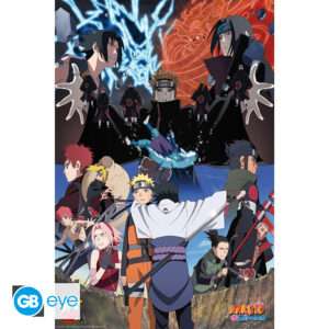 NARUTO SHIPPUDEN - Poster Maxi 91.5x61 - Rivals
