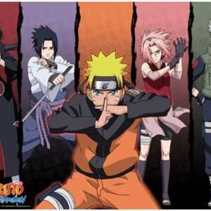 Naruto Shippuden - Poster "shippuden Group #1" (52x38)