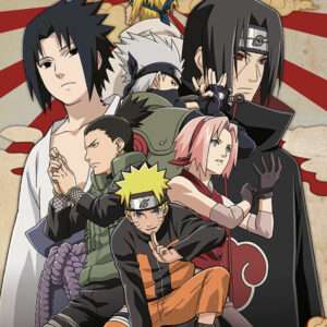 Naruto Shippuden - Poster "shippuden Group #2" (52x38)
