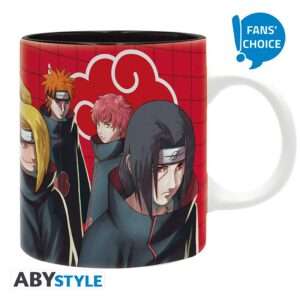 Naruto Shippuden - Tazza - 320 Ml - Artwork Akatsuki - Subli -